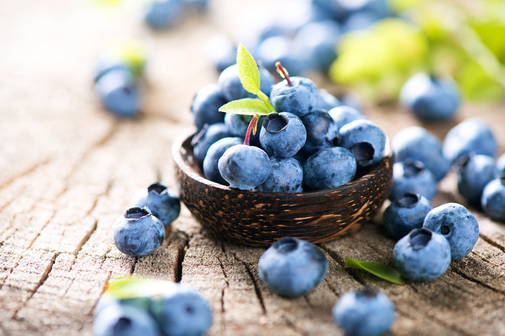 Blueberries - a high antioxidant fruit